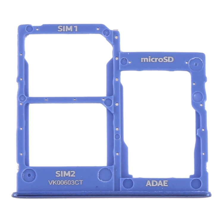 Blue SIM Card Tray, SIM Card Tray, and Micro SD Card Tray for Samsung Galaxy A41 / A415