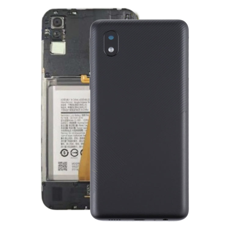 Battery Back Cover in Black for Samsung Galaxy A01 Core SM-A013