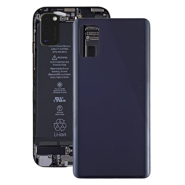 Samsung Galaxy A41 Black Battery Back Cover with Professional Installation Recommended