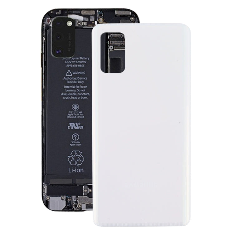 Samsung Galaxy A41 Battery Back Cover in White with Seamless Fit and Reliable Performance