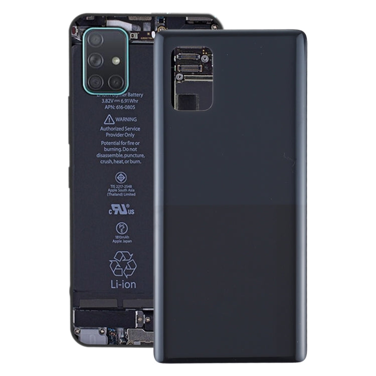 Samsung Galaxy A71 5G SM-A716 Battery Back Cover (Black)