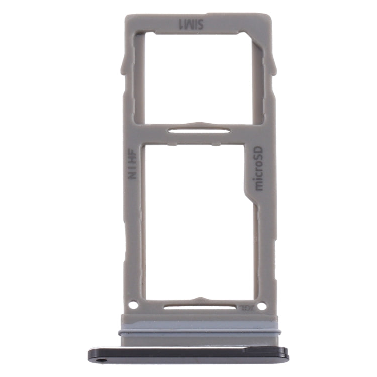 SIM Card Tray + Micro SD Card Tray for Samsung Galaxy Note20 Ultra (Black)