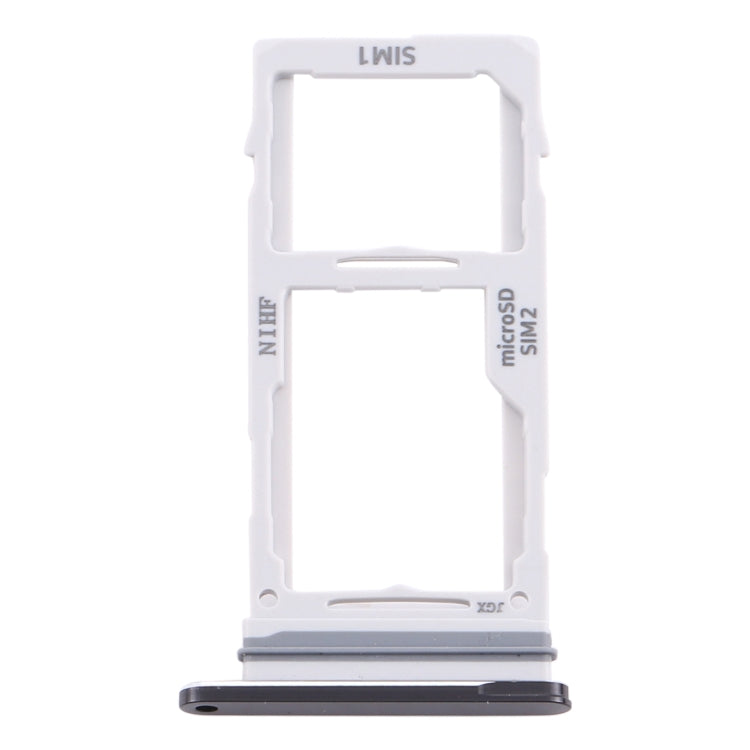 SIM Card Tray and Micro SD Card Tray Replacement for Samsung Galaxy Note20 Ultra (Black)