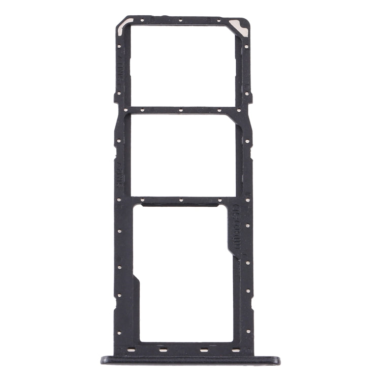 Samsung Galaxy A11 SIM Card Tray Set with Micro SD Card Tray - Black