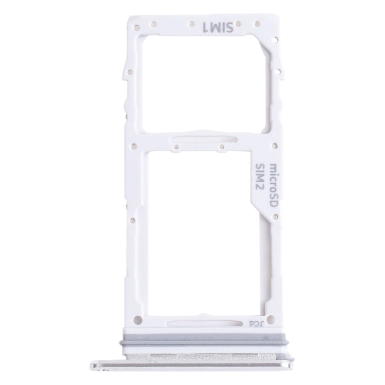 SIM Card Tray and Micro SD Card Tray Replacement for Samsung Galaxy S10 Lite SM-G770 (Silver)