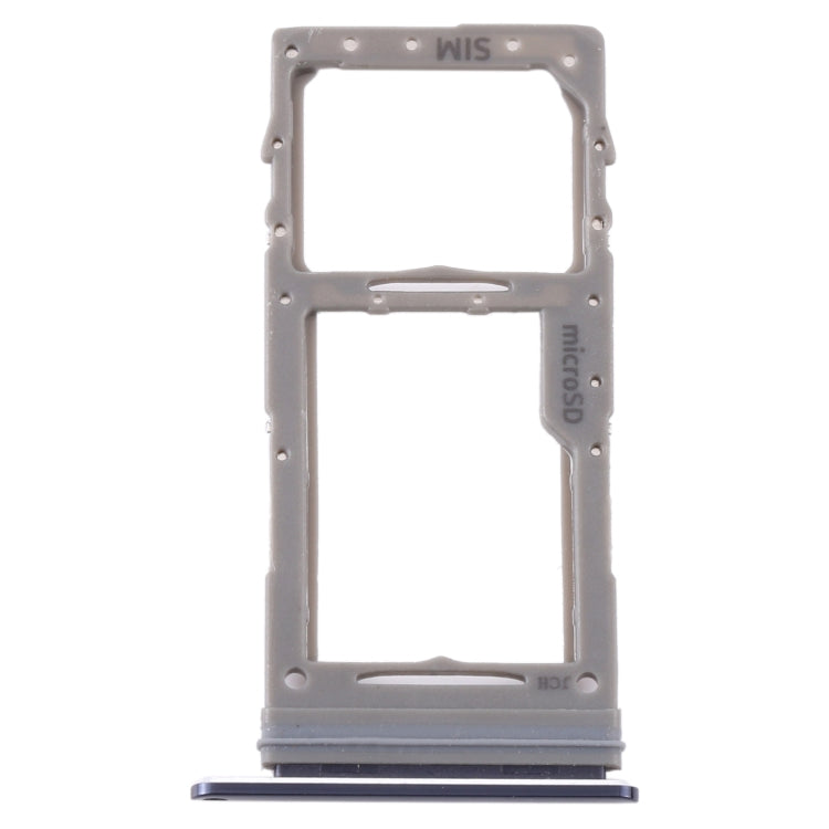 SIM Card Tray + Micro SD Card Tray for Samsung Galaxy Note 10 Lite SM-N770(Black)