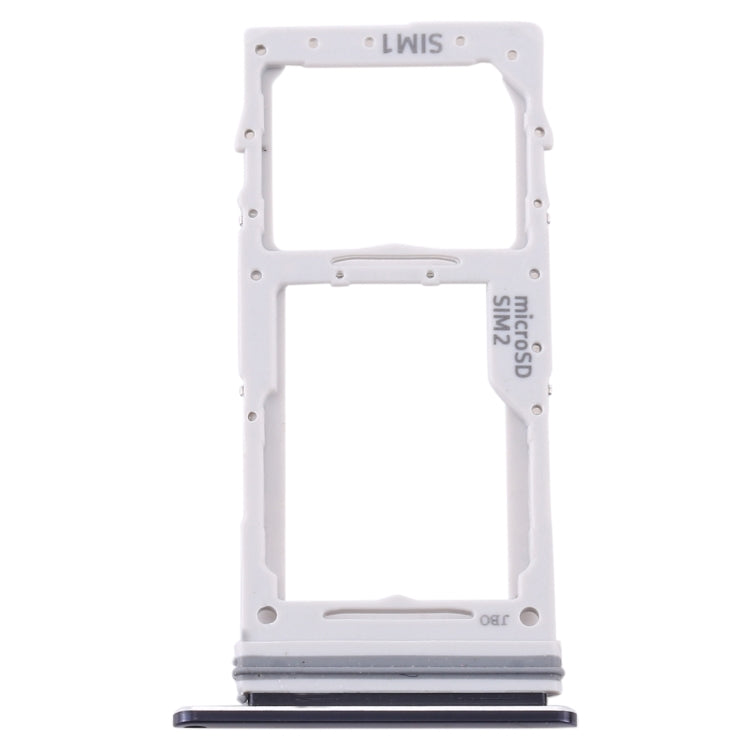 SIM Card Tray and Micro SD Card Tray Replacement for Samsung Galaxy Note 10 Lite SM-N770 (Black)