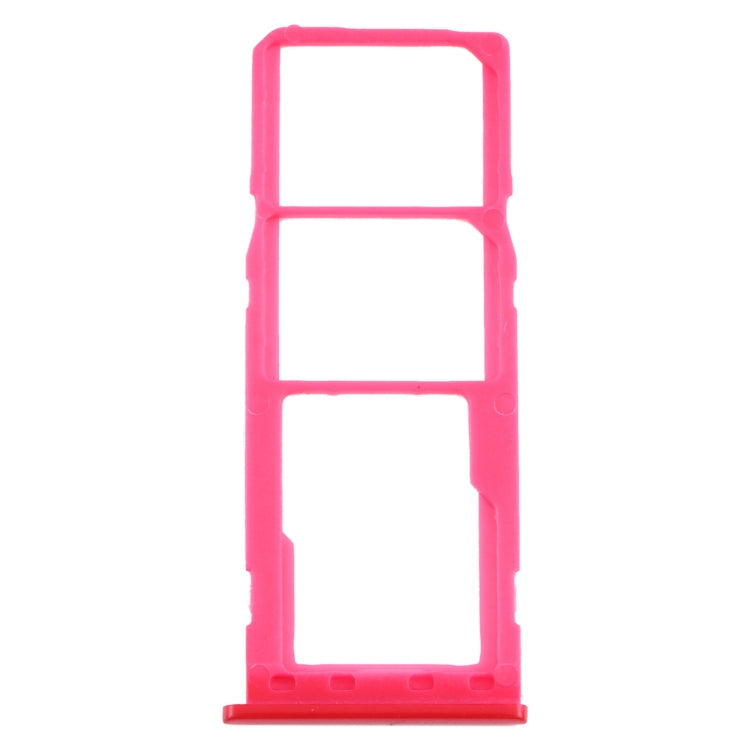 SIM Card Tray, Micro SD Card Tray for Samsung Galaxy M10 SM-M105 - Red