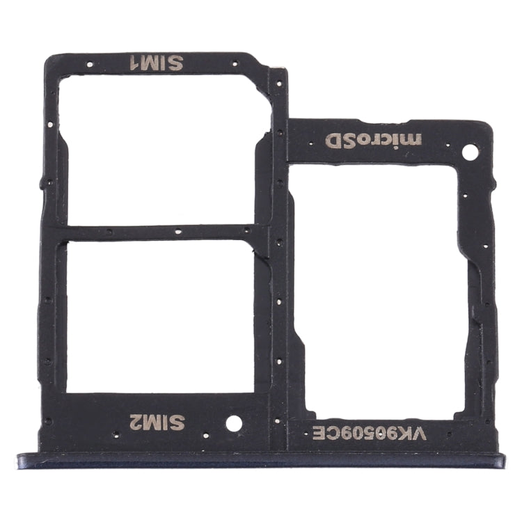 SIM Card Tray and Micro SD Card Tray Replacement Kit for Samsung Galaxy A2 Core SM-A260 (Black)