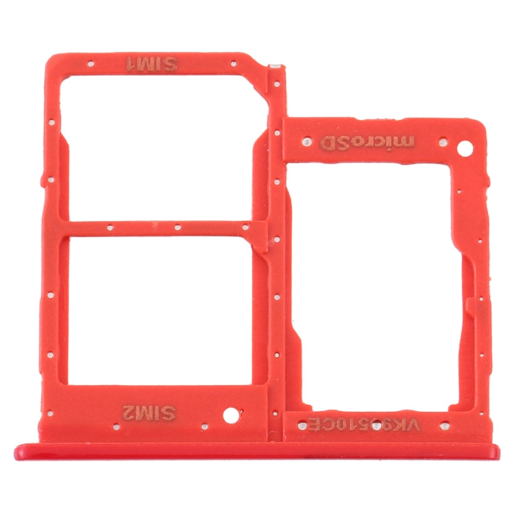 Red SIM Card Tray, SIM Card Tray, and Micro SD Card Tray for Samsung Galaxy A2 Core SM-A260