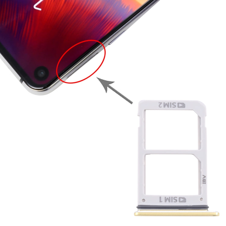 Samsung Galaxy A8s / Galaxy A9 Pro 2019 Orange SIM Card Tray