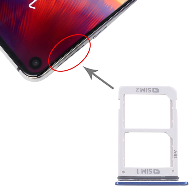 Samsung Galaxy A8s/A9 Pro 2019 Blue SIM Card Tray Set