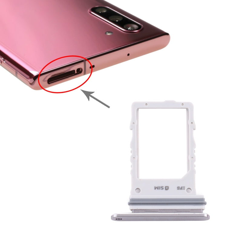 Samsung Galaxy Note10 5G Silver SIM Card Tray