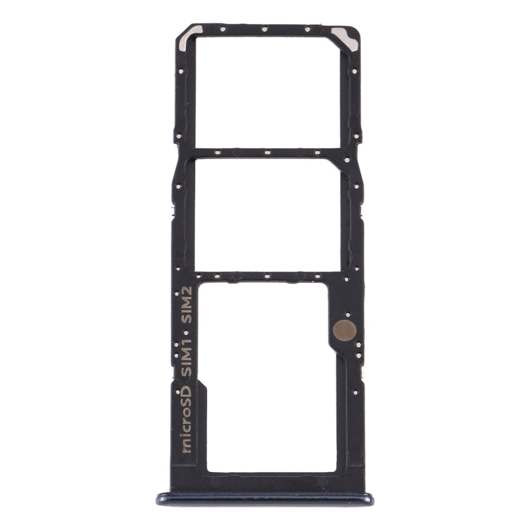 Samsung Galaxy A50s SM-A507 SIM and Micro SD Card Tray Replacement (Black)