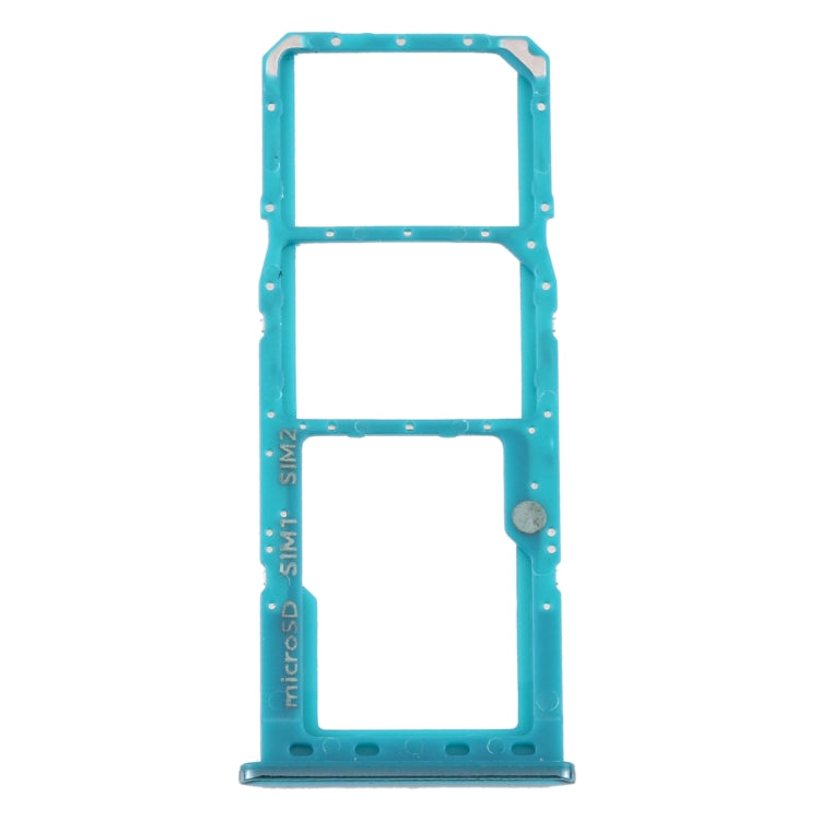 SIM Card Tray Set with Micro SD Card Tray for Samsung Galaxy A50s SM-A507 (Green)