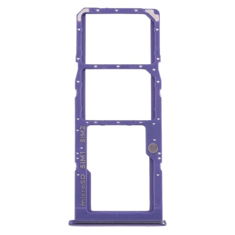 Samsung Galaxy A50s SM-A507 SIM Card and Micro SD Card Tray Set - Purple