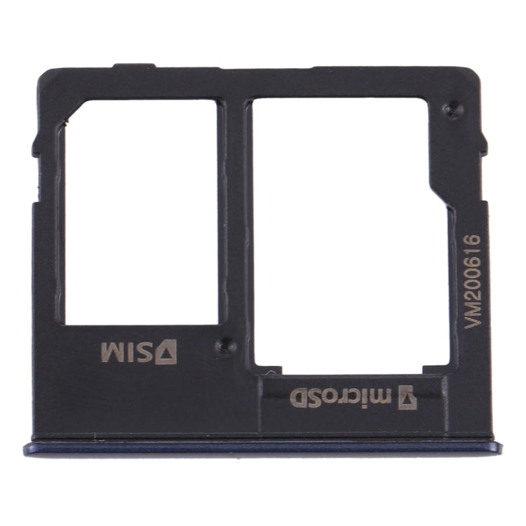 SIM Card Tray + Micro SD Card Tray for Samsung Galaxy A10e (Black)