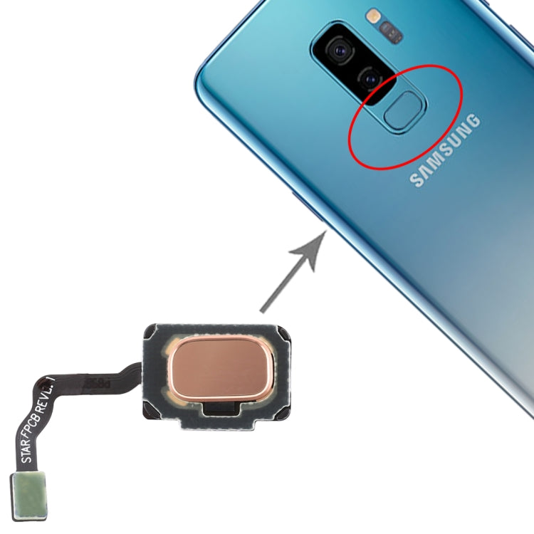 Gold Fingerprint Sensor Flex Cable for Galaxy S9 / S9+