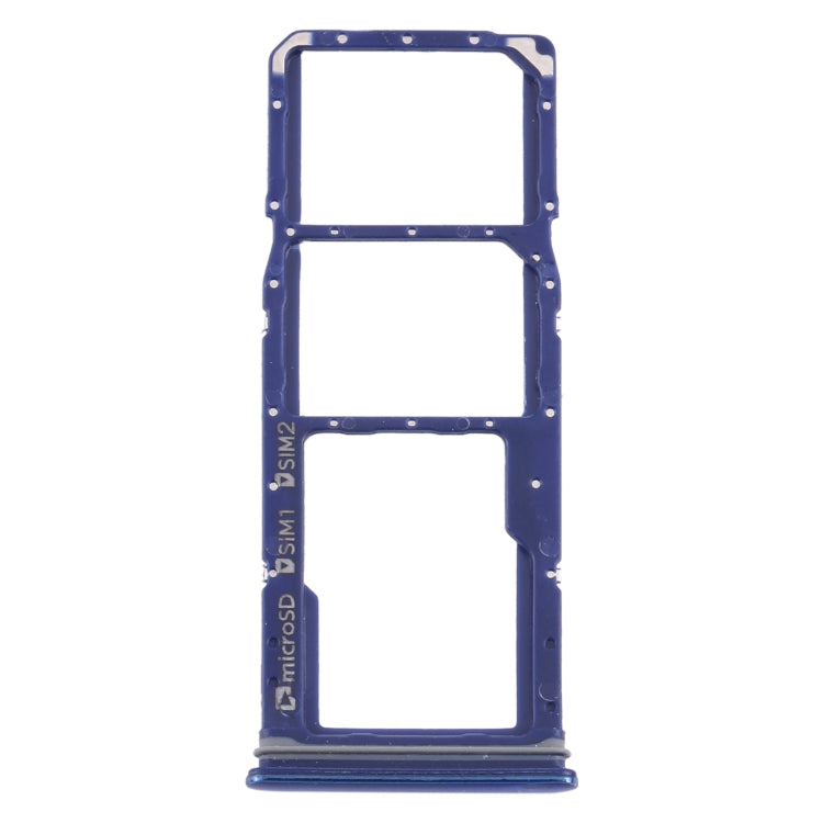 SIM Card Tray, SIM Card Tray, and Micro SD Card Tray for Samsung Galaxy A9 (2018) SM-A920 (Blue)