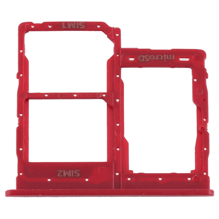 Red SIM Card Tray, SIM Card Tray, and Micro SD Card Tray for Samsung Galaxy A01 Core SM-A013