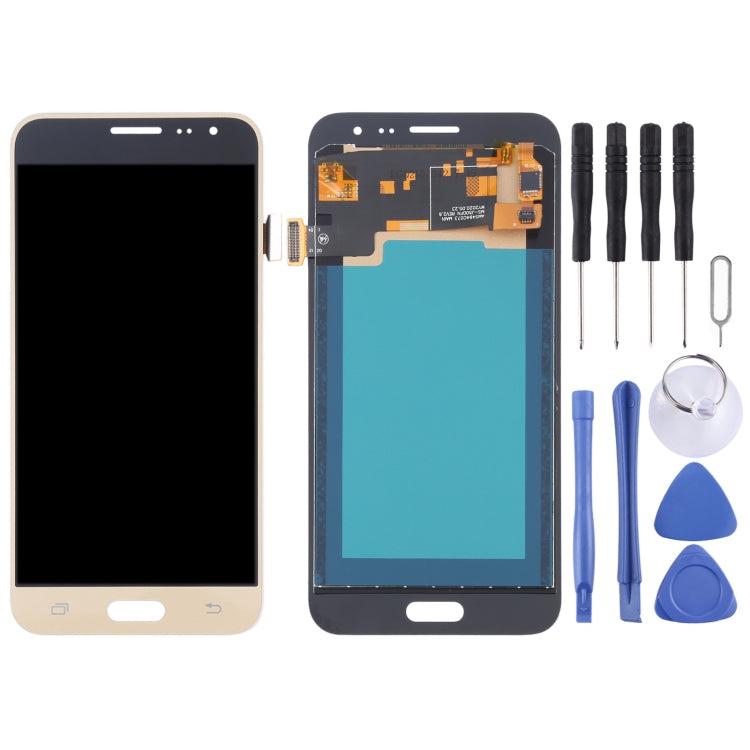 Gold TFT Material LCD Screen and Digitizer Full Assembly for Samsung Galaxy J5 (2015) J500F, J500FN, J500F/DS, J500G, J500M