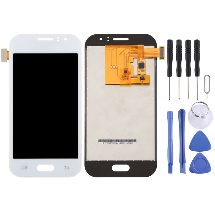 Samsung Galaxy J1 Ace White LCD Screen and Digitizer Assembly
