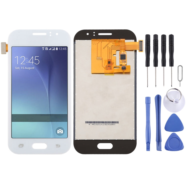 Samsung Galaxy J1 Ace White LCD Screen and Digitizer Assembly
