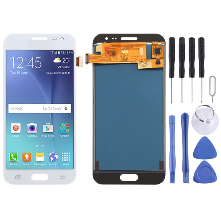 Replacement White TFT LCD Screen and Digitizer Assembly for Samsung Galaxy J2 (2015)