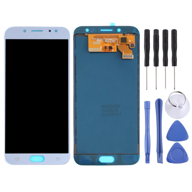 LCD Screen and Digitizer Assembly for Galaxy J7 (2017) - Blue