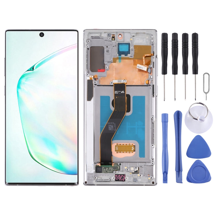 Samsung Galaxy Note10+/Note10+ 5G LCD Screen Assembly with Frame (Grey)
