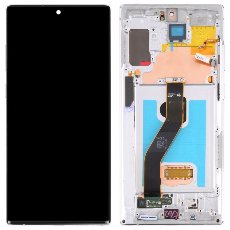 Full Assembly LCD Screen and Digitizer for Samsung Galaxy Note10+/Note10+ 5G - Silver