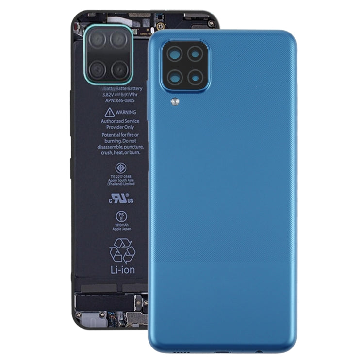 Blue Replacement Battery Back Cover for Samsung Galaxy A12