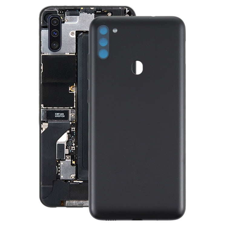 Battery Back Cover Replacement for Samsung Galaxy M11 SM-M115F(Black)