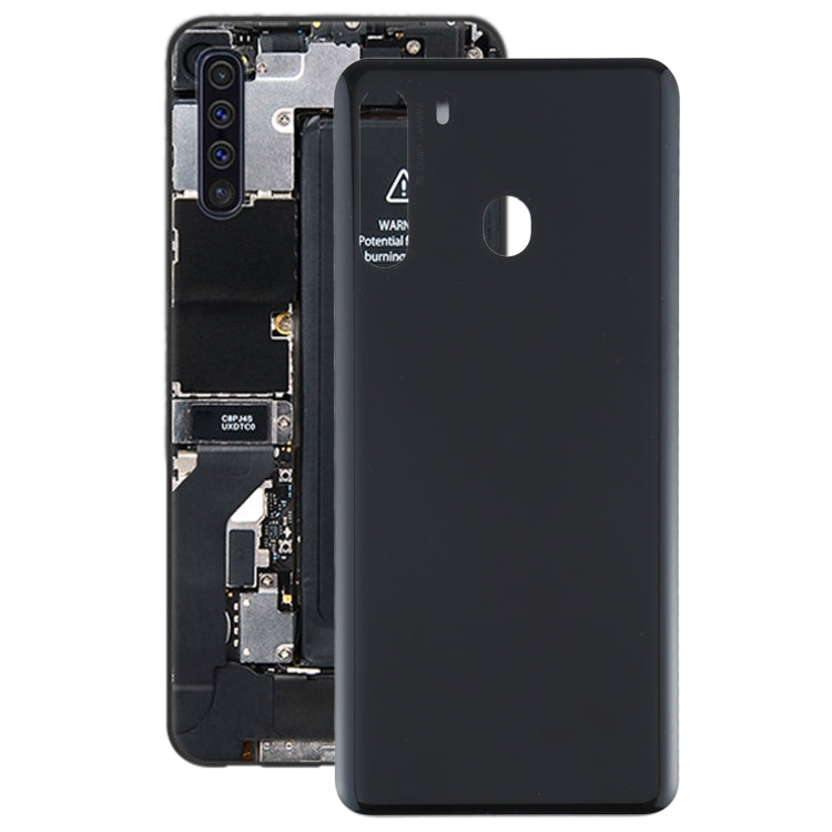Samsung Galaxy A21 SM-A215 Battery Back Cover (Black)
