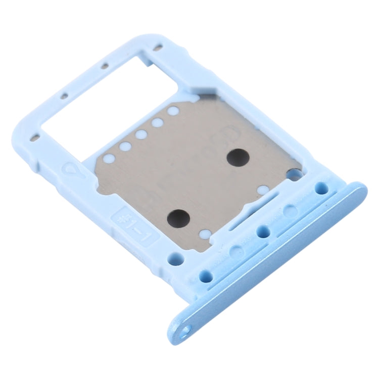 SIM Card Tray + Micro SD Card Tray for Samsung Galaxy Tab S6 Lite / SM-P615 (Blue)