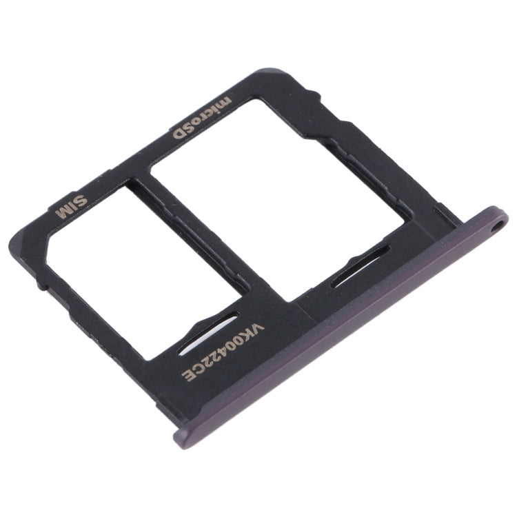 SIM Card Tray + Micro SD Card Tray for Samsung Galaxy Tab A 8.4(2020) / SM-T307U (Black)