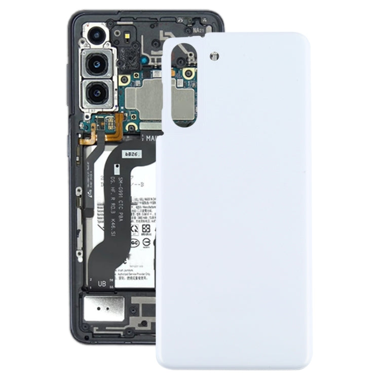 Battery Back Cover Replacement for Samsung Galaxy S21 5G (White)