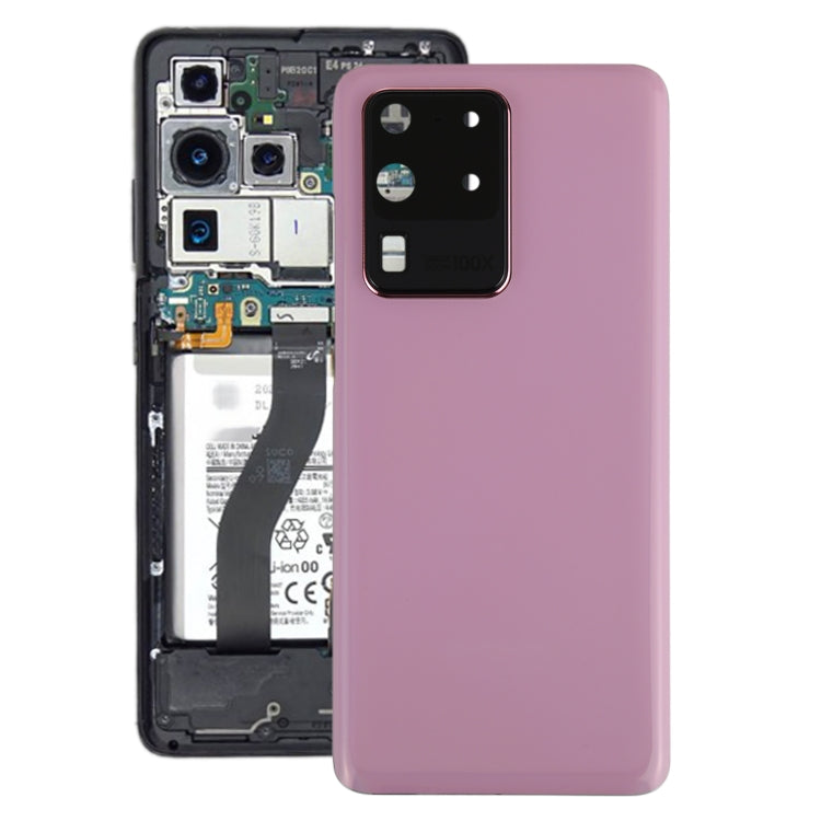 Pink Back and Camera Lens Cover for Samsung Galaxy S20 Ultra