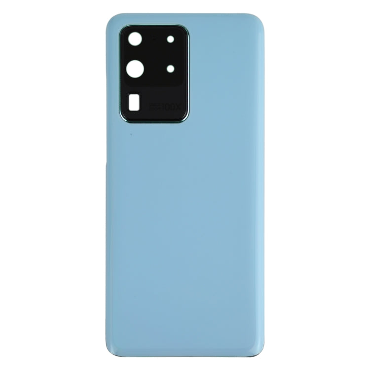 Blue Battery  Back Cover with Camera Lens for Samsung Galaxy S20 Ultra
