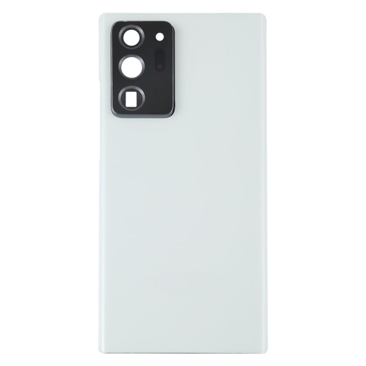White Battery Back Cover with Camera Lens for Samsung Galaxy Note20 Ultra