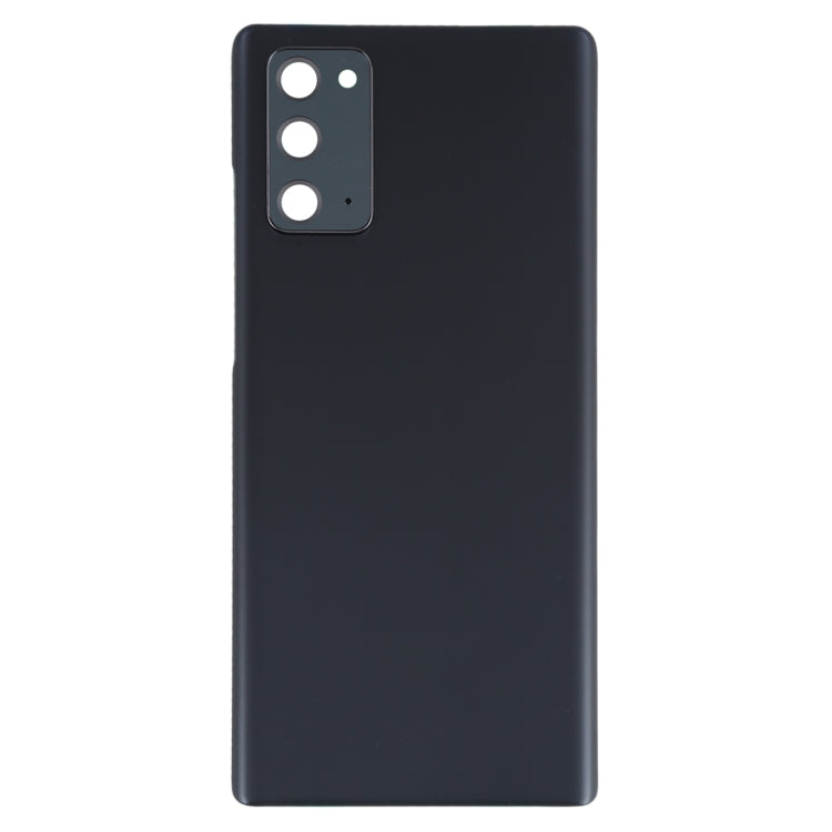 Samsung Galaxy Note20 Battery Back Cover and Camera Lens Cover - Black