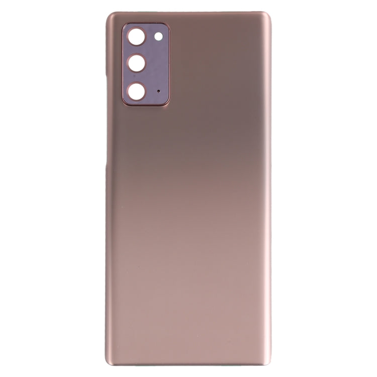 Rose Gold Battery Back Cover with Camera Lens for Samsung Galaxy Note20
