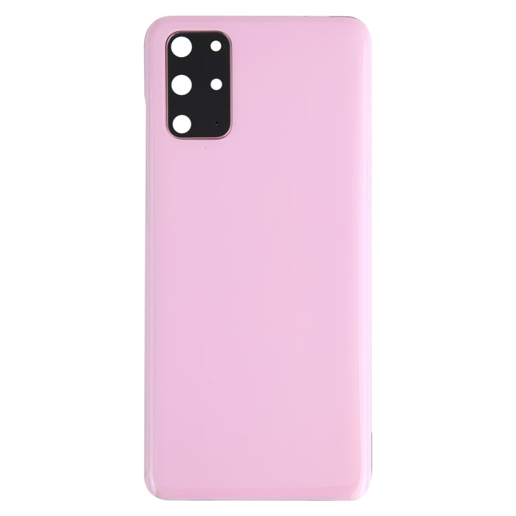 Pink Battery Back Cover with Camera Lens Cover for Samsung Galaxy S20+