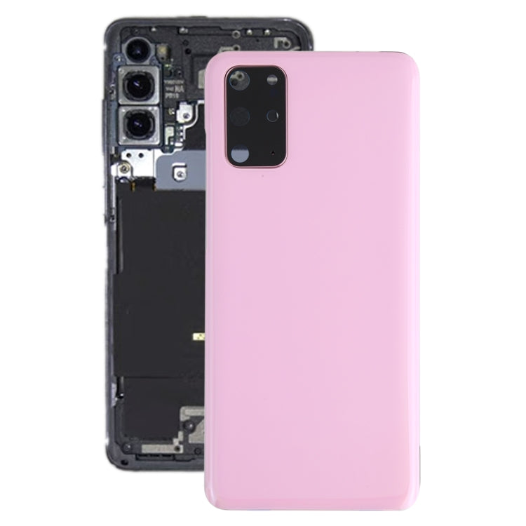 Pink Battery Back Cover with Camera Lens Cover for Samsung Galaxy S20+
