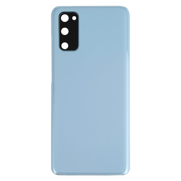 Blue Back Cover with Camera Lens for Samsung Galaxy S20