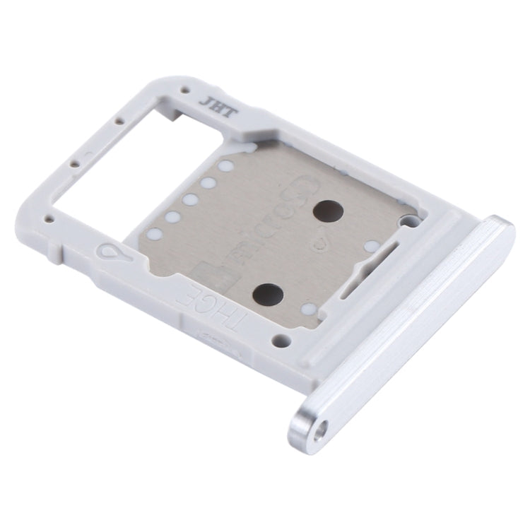 SIM Card Tray + Micro SD Card Tray for Samsung Galaxy Tab S7 SM-T870/T875 (Silver)