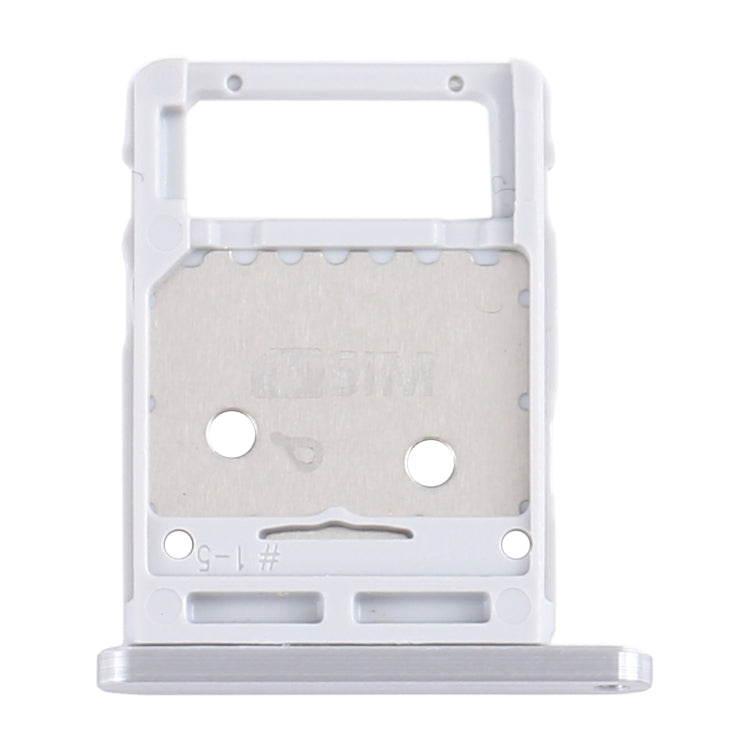 SIM Card Tray + Micro SD Card Tray for Samsung Galaxy Tab S7 SM-T870/T875 (Silver)