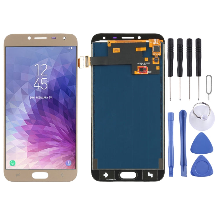 Gold LCD Screen and Digitizer Full Assembly for Samsung Galaxy J4