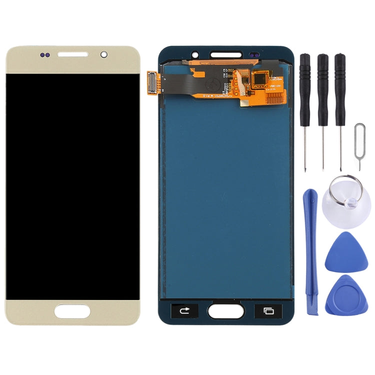 Galaxy A3 (2016) LCD Display and Touch Screen Digitizer Assembly (TFT Material, Gold)
