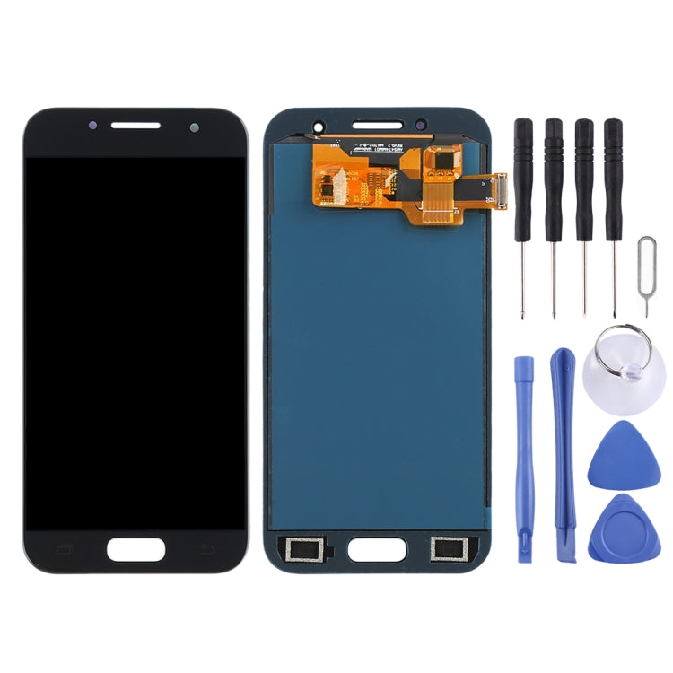 Galaxy A3 (2017) Full Assembly LCD Screen and Digitizer (TFT Material, Black)